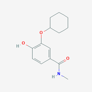 3-(Cyclohexyloxy)-4-hydroxy-N-methylbenzamide