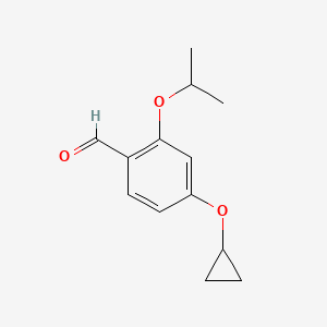 4-Cyclopropoxy-2-isopropoxybenzaldehyde