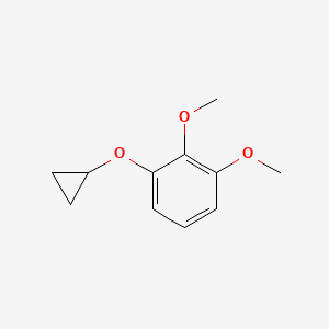 1-Cyclopropoxy-2,3-dimethoxybenzene