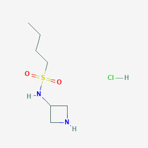 N-(azetidin-3-yl)butane-1-sulfonamide hydrochloride