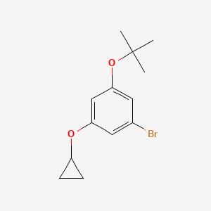 1-Bromo-3-tert-butoxy-5-cyclopropoxybenzene