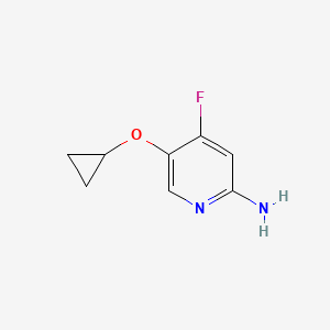 5-Cyclopropoxy-4-fluoropyridin-2-amine