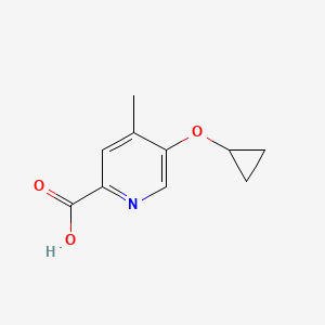 5-Cyclopropoxy-4-methylpicolinic acid