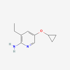 5-Cyclopropoxy-3-ethylpyridin-2-amine