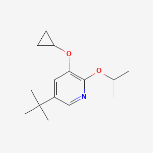 5-Tert-butyl-3-cyclopropoxy-2-isopropoxypyridine