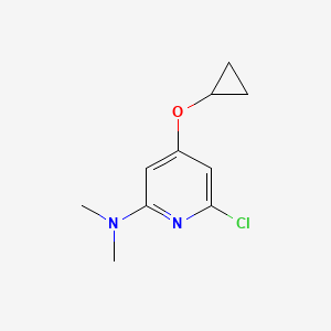 6-Chloro-4-cyclopropoxy-N,N-dimethylpyridin-2-amine