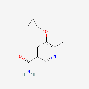 5-Cyclopropoxy-6-methylnicotinamide