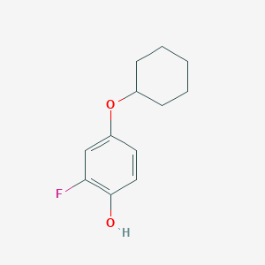 4-(Cyclohexyloxy)-2-fluorophenol