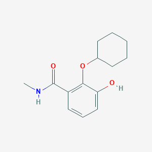 2-(Cyclohexyloxy)-3-hydroxy-N-methylbenzamide