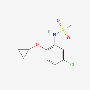 N-(5-Chloro-2-cyclopropoxyphenyl)methanesulfonamide