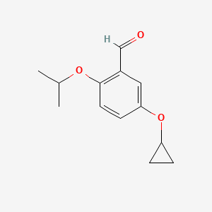 5-Cyclopropoxy-2-isopropoxybenzaldehyde