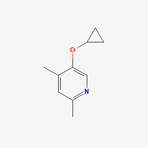 5-Cyclopropoxy-2,4-dimethylpyridine