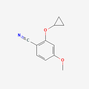 2-Cyclopropoxy-4-methoxybenzonitrile