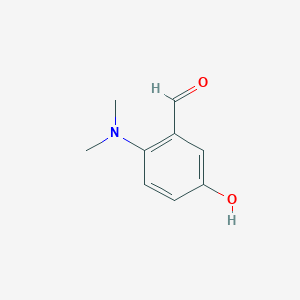 2-(Dimethylamino)-5-hydroxybenzaldehyde