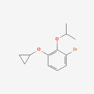 1-Bromo-3-cyclopropoxy-2-isopropoxybenzene