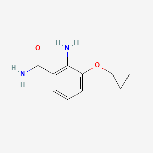 2-Amino-3-cyclopropoxybenzamide