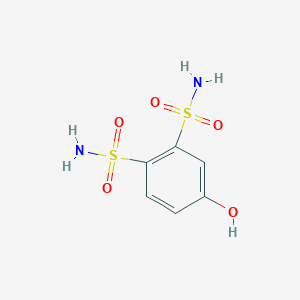 4-Hydroxybenzene-1,2-disulfonamide