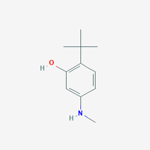 2-Tert-butyl-5-(methylamino)phenol