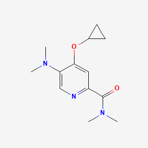 4-Cyclopropoxy-5-(dimethylamino)-N,N-dimethylpicolinamide