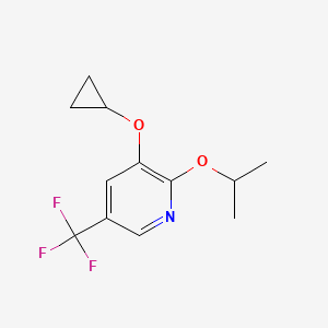 3-Cyclopropoxy-2-isopropoxy-5-(trifluoromethyl)pyridine