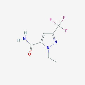1-ethyl-3-(trifluoromethyl)-1H-pyrazole-5-carboxamide