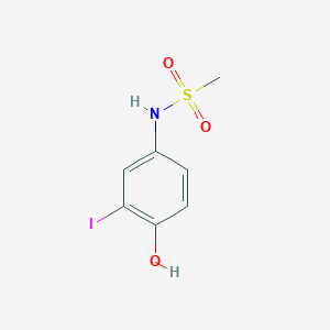 N-(4-Hydroxy-3-iodophenyl)methanesulfonamide