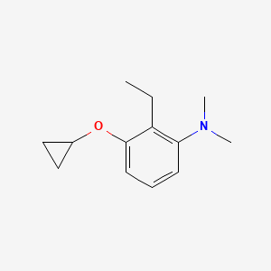 3-Cyclopropoxy-2-ethyl-N,N-dimethylaniline