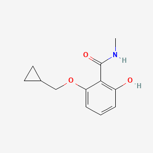 2-(Cyclopropylmethoxy)-6-hydroxy-N-methylbenzamide