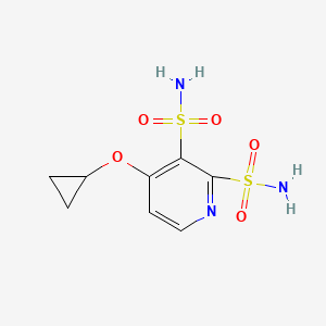 4-Cyclopropoxypyridine-2,3-disulfonamide