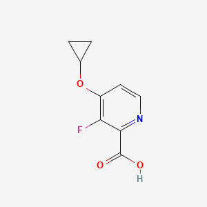 4-Cyclopropoxy-3-fluoropicolinic acid