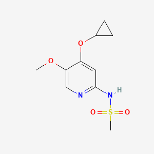 N-(4-Cyclopropoxy-5-methoxypyridin-2-YL)methanesulfonamide