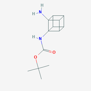 Tert-butyl N-(8-aminocuban-1-YL)carbamate