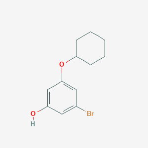 3-Bromo-5-(cyclohexyloxy)phenol