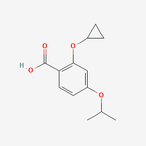 2-Cyclopropoxy-4-isopropoxybenzoic acid