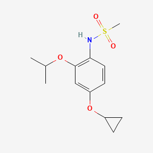 N-(4-Cyclopropoxy-2-isopropoxyphenyl)methanesulfonamide