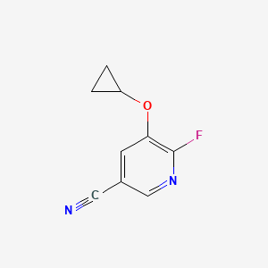 5-Cyclopropoxy-6-fluoronicotinonitrile