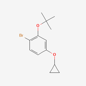 1-Bromo-2-tert-butoxy-4-cyclopropoxybenzene