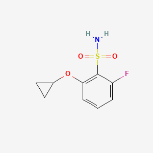 2-Cyclopropoxy-6-fluorobenzenesulfonamide