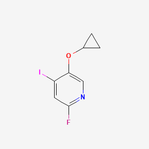 5-Cyclopropoxy-2-fluoro-4-iodopyridine