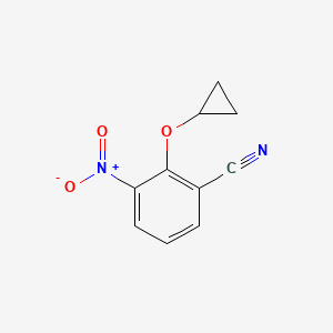 2-Cyclopropoxy-3-nitrobenzonitrile