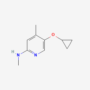 5-Cyclopropoxy-N,4-dimethylpyridin-2-amine