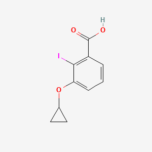 3-Cyclopropoxy-2-iodobenzoic acid