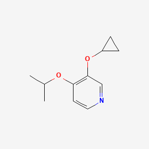 3-Cyclopropoxy-4-isopropoxypyridine