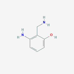 3-Amino-2-(aminomethyl)phenol