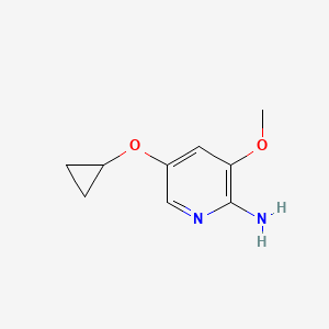 5-Cyclopropoxy-3-methoxypyridin-2-amine