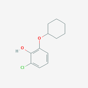 2-Chloro-6-(cyclohexyloxy)phenol