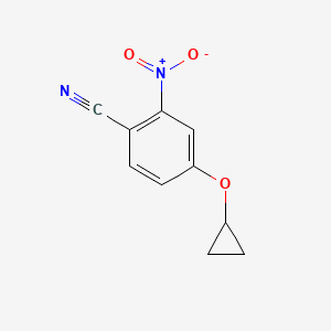 4-Cyclopropoxy-2-nitrobenzonitrile