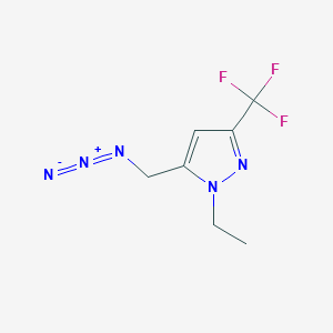 5-(azidomethyl)-1-ethyl-3-(trifluoromethyl)-1H-pyrazole