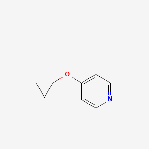 3-Tert-butyl-4-cyclopropoxypyridine