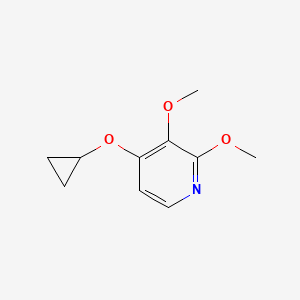 4-Cyclopropoxy-2,3-dimethoxypyridine